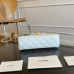 KELLY SHOPPING BAG 19 IN WHITE CALFSKIN GOLD HARDWARE - Image 4