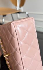 KELLY SHOPPING BAG 19 IN LIGHT PINK CALFSKIN GOLD HARDWARE - Image 5