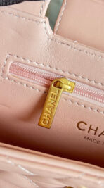 KELLY SHOPPING BAG 19 IN LIGHT PINK CALFSKIN GOLD HARDWARE - Image 8