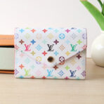 ROSALIE ZIPPY 12 IN WHITE MIX COLORFUL CALFSKIN - Image 2