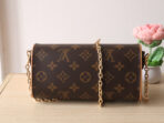 POCHETTE CAMILLE BAG 20 IN BROWN MONOGRAM COATED CANVAS - Image 4