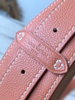 LOW KEY BUMBAG 28 IN SPANISH ORANGE CALFSKIN GOLD BUCKLE - Image 9