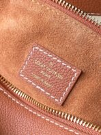 LOW KEY BUMBAG 28 IN SPANISH ORANGE CALFSKIN GOLD BUCKLE - Image 10