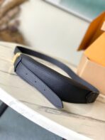 LOW KEY BUMBAG 28 IN BLACK CALFSKIN GOLD BUCKLE - Image 10