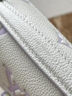 POCHETTE METIS EAST WEST 21 IN WHITE PURPLE MONOGRAM EMPREINTE LEATHER - Image 7