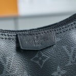 HAMAC BAG 28 IN BLACK MONOGRAM ECLIPSE CANVAS - Image 4