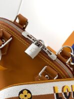 ALMA BB BAG 23 IN BRONZE BROWN GRAIN EPI COWHIDE - Image 4