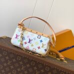 POCHETTE ACCESSOIRES BAG 22 IN MULTICOLOR MONOGRAM CANVAS AND COWHIDE - Image 2