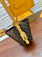 ALL IN BB BAG 18 IN BROWN MONOGRAM COATED CANVAS AND CALFSKIN - Image 7