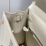 KELLY 25CM IN NATA   SILVER HARDWARE - Image 7