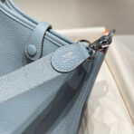 MINI NEO 18 EVELYNE BAG IN NEPAL BLUE GRAINED - Image 7
