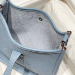 MINI NEO 18 EVELYNE BAG IN NEPAL BLUE GRAINED - Image 2