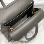 HALZAN 25 HANDLE BAG IN GREY GRAINED - Image 3