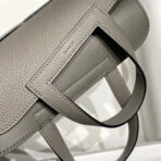 HALZAN 25 HANDLE BAG IN GREY GRAINED - Image 7