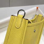 MINI NEO 18 EVELYNE BAG IN BUMBLEBEE YELLOW GRAINED - Image 5