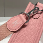 MINI NEO 18 EVELYNE BAG IN BABY PINK GRAINED - Image 2
