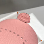 MINI NEO 18 EVELYNE BAG IN BABY PINK GRAINED - Image 6