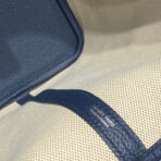 GARDEN PARTY 36 IN MULTICOLOR TOILE H CANVAS BLUE NAVY  TROPICAL ABSTRACT LANDSCAPE PRINT - Image 3