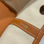 GARDEN PARTY 36 IN MULTICOLOR TOILE H CANVAS GOLD  ABSTRACT GEOMETRIC BLOCKS PRINT - Image 6