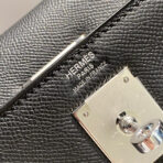 KELLY 32CM IN NOIR   PALLADIUM HARDWARE - Image 8