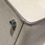 KELLY 28CM IN NATA   SILVER HARDWARE - Image 5