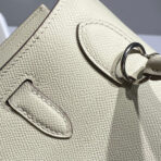 KELLY 28CM IN NATA   SILVER HARDWARE - Image 8