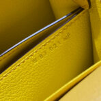 HM ROULIS 18 MINI BAG IN ANZAC YELLOW  GOLD-TONE HARDWARE - Image 8