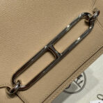 HM ROULIS 18 MINI BAG IN LIGHT BROWN  SILVER-TONE HARDWARE - Image 2