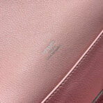 HM ROULIS 18 MINI BAG IN BABY PINK  SILVER-TONE HARDWARE - Image 7