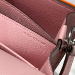 HM ROULIS 18 MINI BAG IN BABY PINK  SILVER-TONE HARDWARE - Image 8