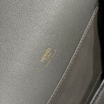 HM ROULIS 18 MINI BAG IN DARK GREY  GOLD-TONE HARDWARE - Image 5