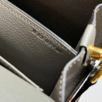 HM ROULIS 18 MINI BAG IN DARK GREY  GOLD-TONE HARDWARE - Image 7