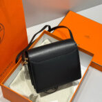 HM ROULIS 18 MINI BAG IN BLACK  GOLD-TONE HARDWARE - Image 5