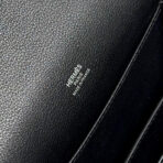 HM ROULIS 18 MINI BAG IN BLACK  SILVER-TONE HARDWARE - Image 9