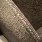 HM ROULIS 18 MINI BAG IN DARK BROWN  SILVER-TONE HARDWARE - Image 9