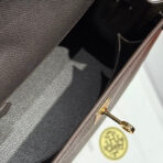 KELLY 25CM IN EBENE   GOLD HARDWARE - Image 8