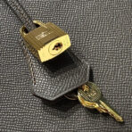 KELLY 28CM IN EBENE   GOLD HARDWARE - Image 6