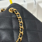 CC BACKPACK 22 IN BLACK GRAINED CALFSKIN - Image 5