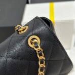 CC BACKPACK 22 IN BLACK GRAINED CALFSKIN - Image 4