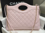 CC 39 LARGE SHOPPING BAG IN LIGHT PINK CALFSKIN - Image 4