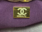 CC 39 LARGE SHOPPING BAG IN VIOLET CALFSKIN - Image 6