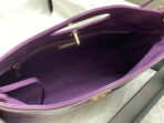 CC 39 LARGE SHOPPING BAG IN VIOLET CALFSKIN - Image 10