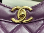 CC 39 LARGE SHOPPING BAG IN VIOLET CALFSKIN - Image 5