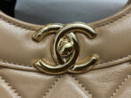CC MEDIUM 36 SHOPPING BAG IN CAMEL BROWN CALFSKIN - Image 5
