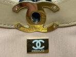 CC MEDIUM 36 SHOPPING BAG IN CAMEL BROWN CALFSKIN - Image 9