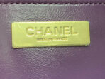 CC SMALL 30 SHOPPING BAG IN VIOLET PURPLE CALFSKIN - Image 7