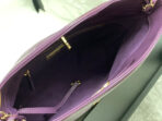 CC SMALL 30 SHOPPING BAG IN VIOLET PURPLE CALFSKIN - Image 8