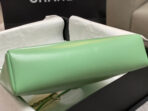 CC SMALL 30 SHOPPING BAG IN GREEN MINT CALFSKIN - Image 9