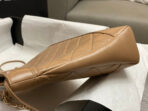 CC SMALL 30 SHOPPING BAG IN CAMEL BROWN CALFSKIN - Image 9