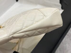 CC MINI 23 SHOPPING BAG IN WHITE CALFSKIN - Image 8